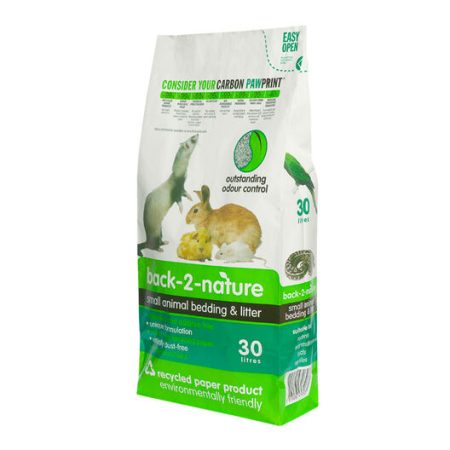 BACK-2-NATURE LECHO HIGIÉNICO ECOLÓGICO PARA ANIMALES